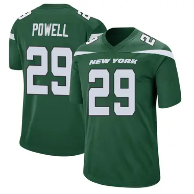Bilal Powell Men's Game Green New York Jets Gotham Jersey