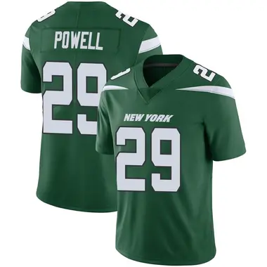 Bilal Powell Men's Limited Green New York Jets Gotham Vapor Jersey